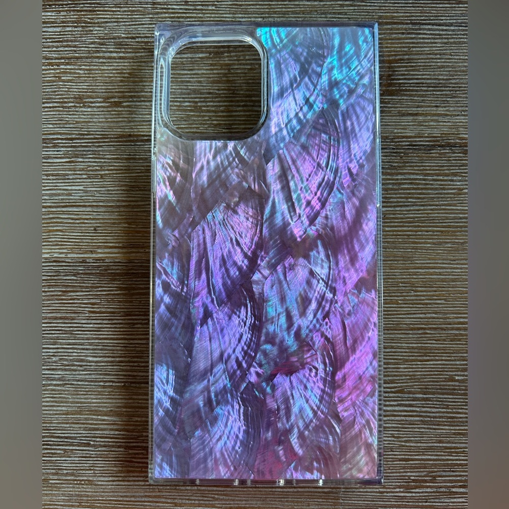 FLAUNT Pink Mother of Pearl Iridescent Phone Case Apple iPhone 16 Pro MAX